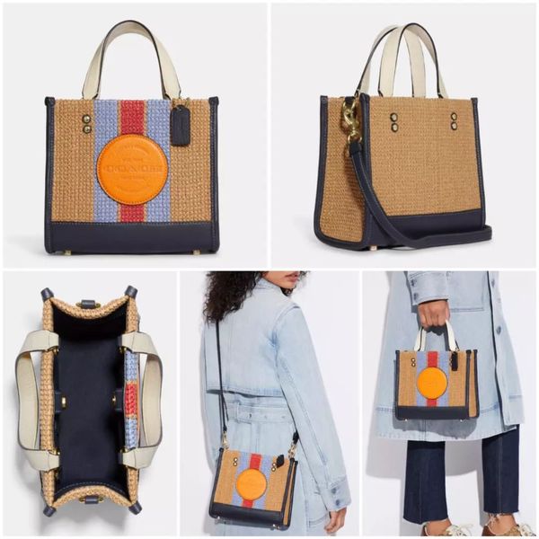 🇨🇦Coach Dempsey Tote 22 With Coach Patch