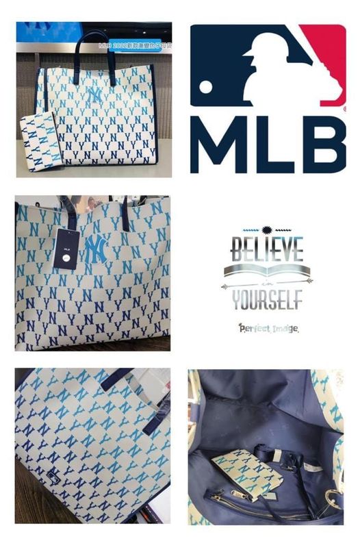 MLB 2022 最新款 漸變子母袋