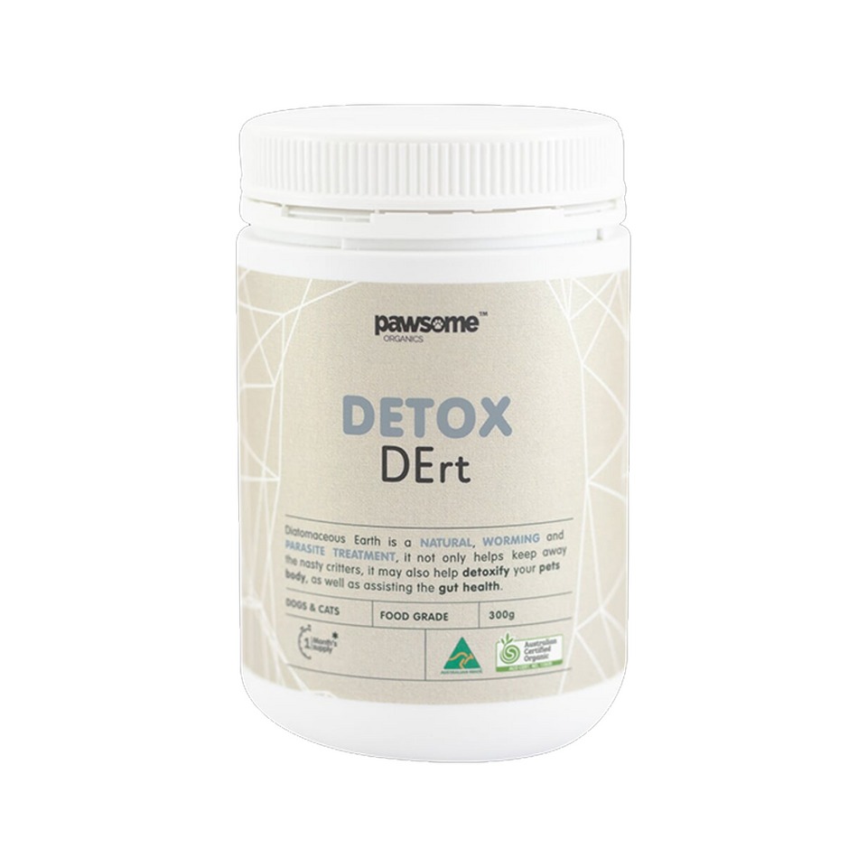 Pawsome DEtox DErt 有機貓狗驅蟲粉 300g - (內服)