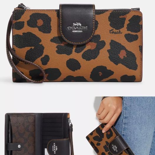 🔥Coach Outlet 最新‼️豹紋‼️ 款式🔥